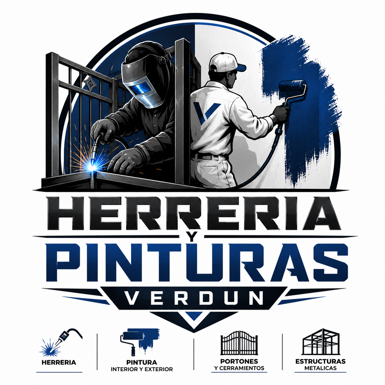 Logo de HERRERÍA Y PINTURAS Verdun